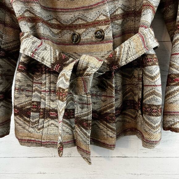 Daughters of the Liberation Aztec Double Breasted Coat Size M - Picture 5 of 10